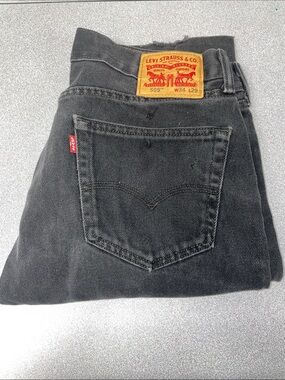 Levi's 505?Straight Men's Jeans in Faded Black 34x24